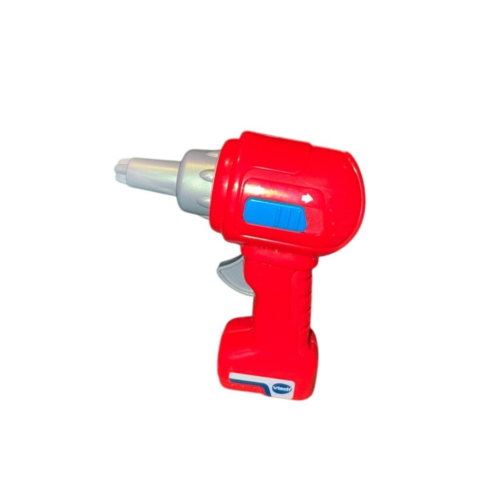 VTech Drill & Learn Toolbox Replacement‎ Toy Drill Red Blue Electronic Tool Kids